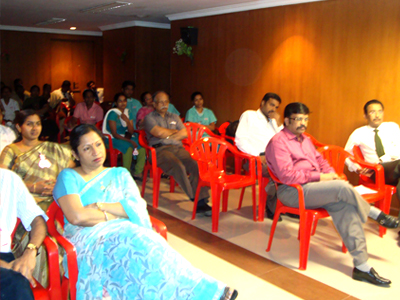 In the audience are Nurses and Students from Sooriya School of Nursing