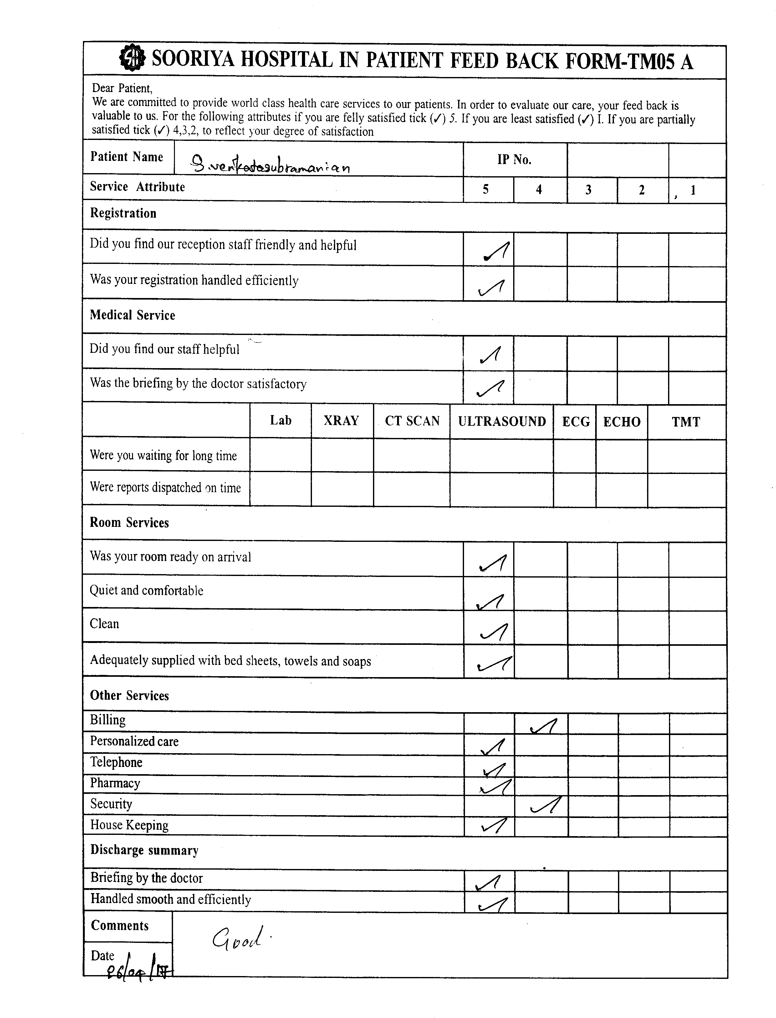Multi Speciality Hospitals in Chennai